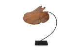 Carved Leaf Sculpture LG - Hedi's Furniture