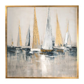 Regatta Hand Painted Canvas - Hedi's Furniture