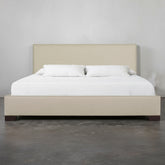 Pryce Fabric Panel Bed King - Hedi's Furniture