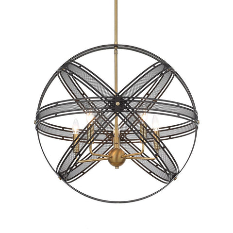 Spherical, 5 Lt Pendant