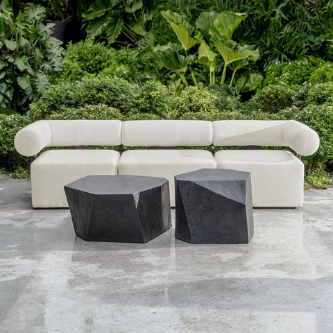 Parra Outdoor Side Table, Slate