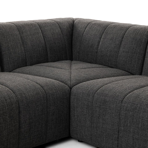 Langham Channeled Sectional/5 Pieces.
