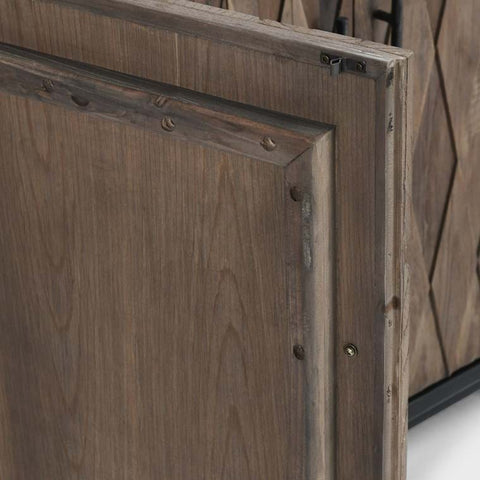 Anton 4Dr Sideboard Dark - Hedi's Furniture