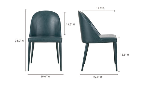 Burton FAUX LEATHER CHAIR