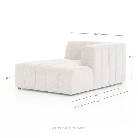 LANGHAM CHANNELED SECTIONAL/Build Your Own - Hedi's Furniture