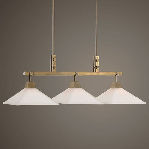 Brookdale, 3 Lt Linear Chandelier