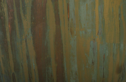 Wedge End Table, Lichen Finish