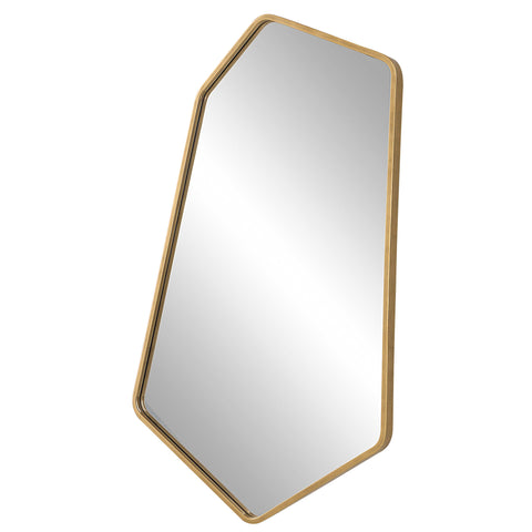 Linneah Large Mirror, Gold - Hedi's Furniture