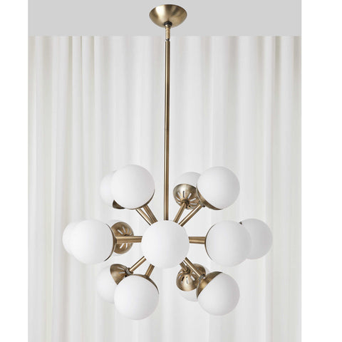 Droplet, 16 Lt Chandelier - Hedi's Furniture