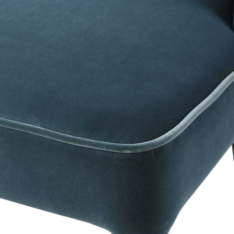 Brie Armless Chair in Blue - Hedi's Furniture