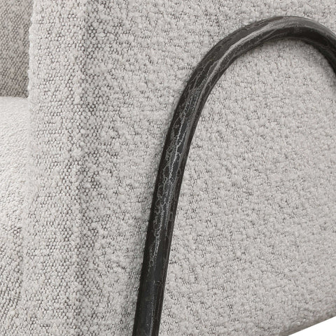 Jacobsen Accent Chair, Gray - Hedi's Furniture