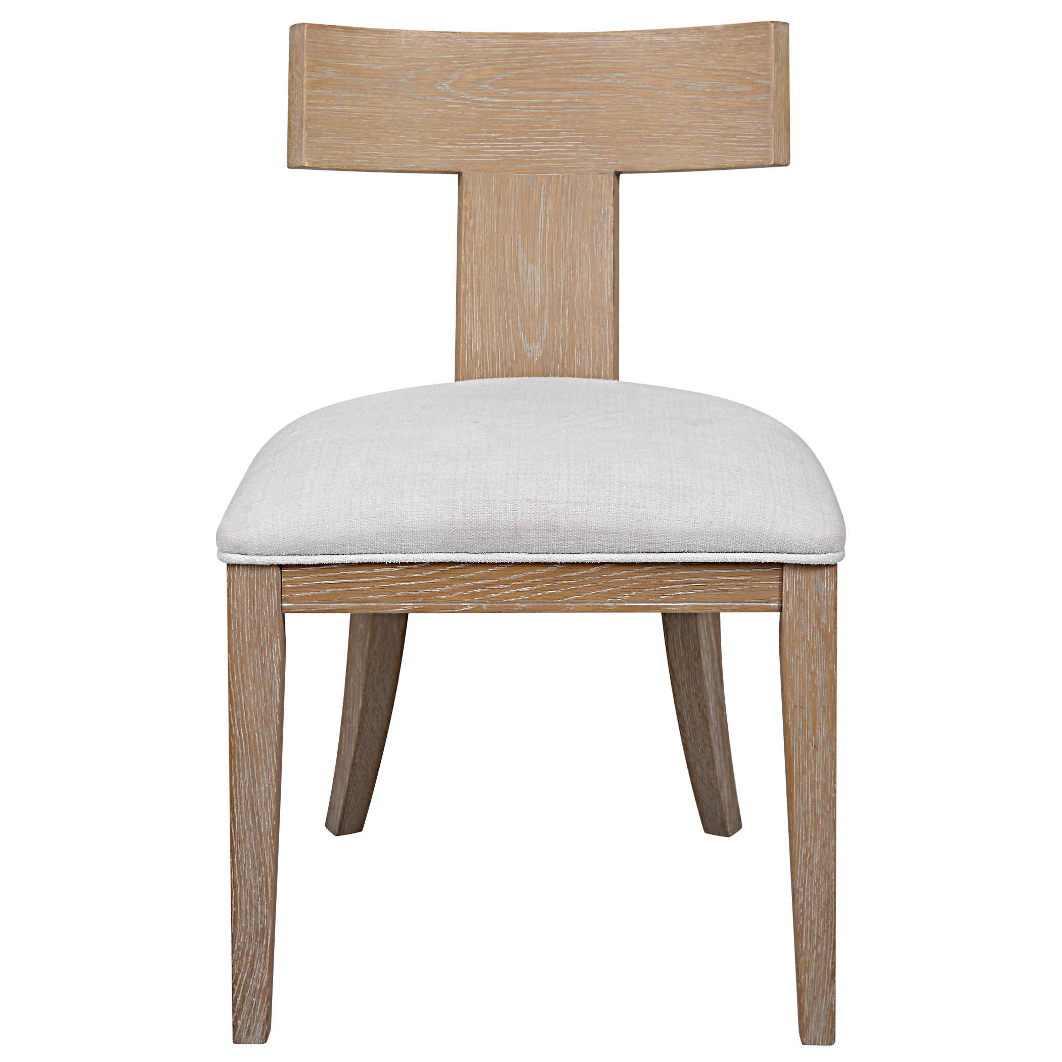 Idris Armless Chair, Natural - Hedi's Furniture