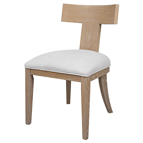 Idris Armless Chair, Natural - Hedi's Furniture