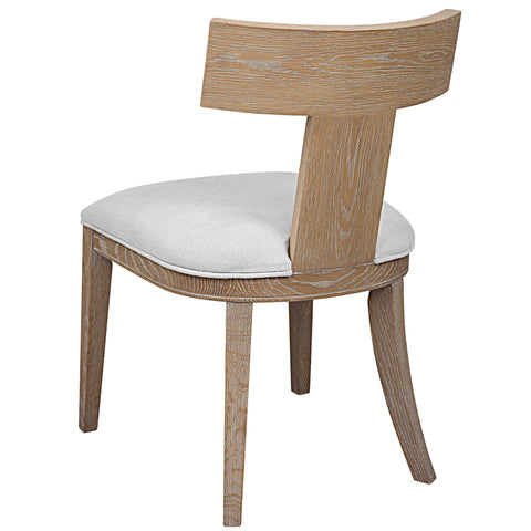 Idris Armless Chair, Natural - Hedi's Furniture