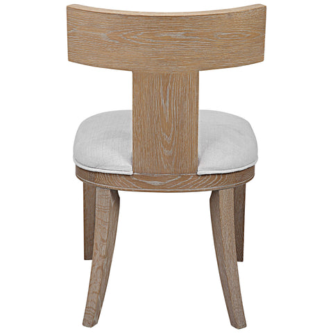 Idris Armless Chair, Natural - Hedi's Furniture