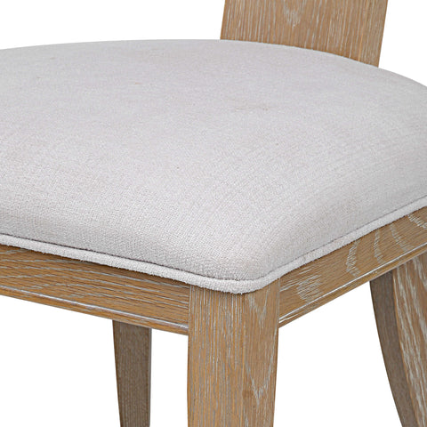 Idris Armless Chair, Natural - Hedi's Furniture