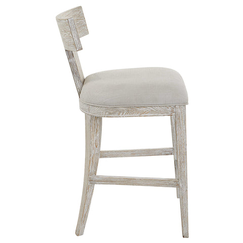 DRIS COUNTER STOOL, WHITE - Hedi's Furniture