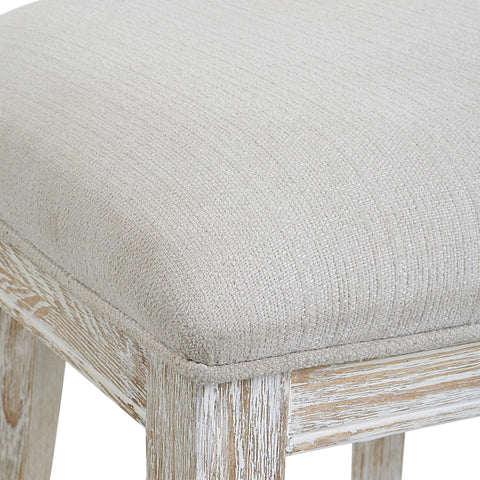 DRIS COUNTER STOOL, WHITE - Hedi's Furniture