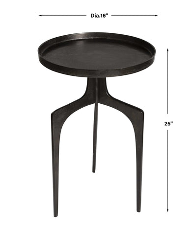 Kenna Accent Table, Bronze - Hedi's Furniture