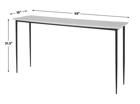 Nightfall console table - Hedi's Furniture