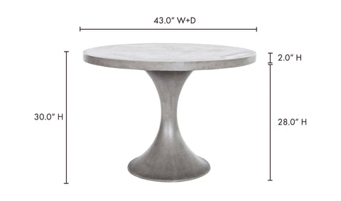 Isadora outdoor dining table - Hedi's Furniture
