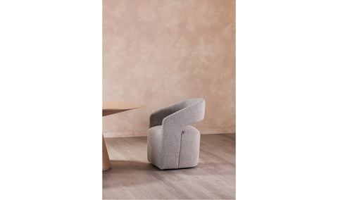 BARROW PERFORMANCE FABRIC ROLLING DINING - Hedi's Furniture