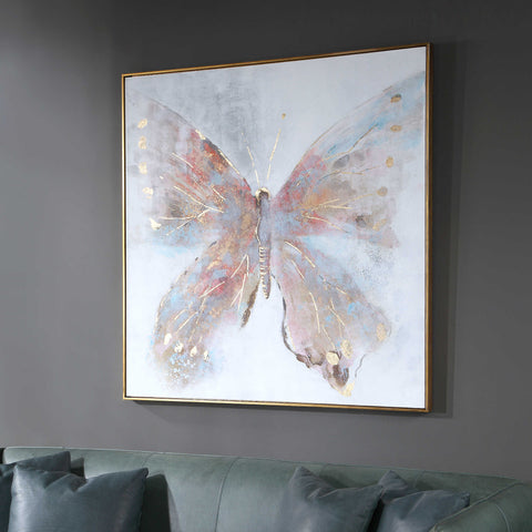 Free Flying Hand Painted Canvas - Hedi's Furniture