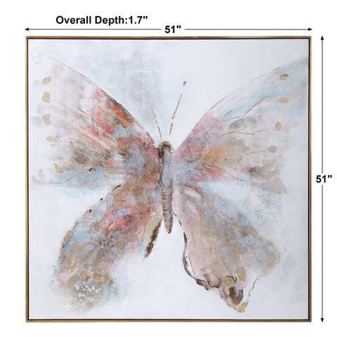 Free Flying Hand Painted Canvas - Hedi's Furniture