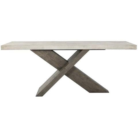 DURANT RECLAIMED PINE 72" CONSOLE TABLE DISTRESSED GRAY/WEATHERED CHALK - Hedi's Furniture