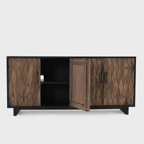 Anton 4Dr Sideboard Dark - Hedi's Furniture