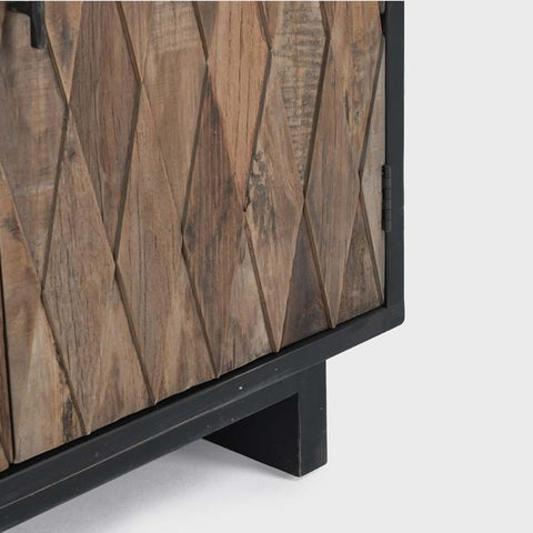 Anton 4Dr Sideboard Dark - Hedi's Furniture