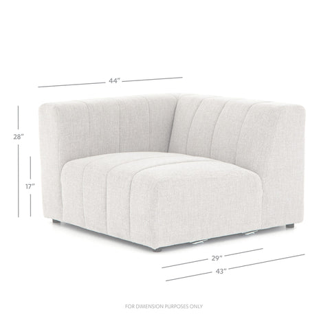 LANGHAM CHANNELED SECTIONAL/Build Your Own - Hedi's Furniture