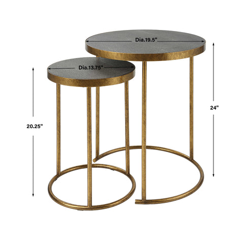 Aragon Nesting Table - Hedi's Furniture