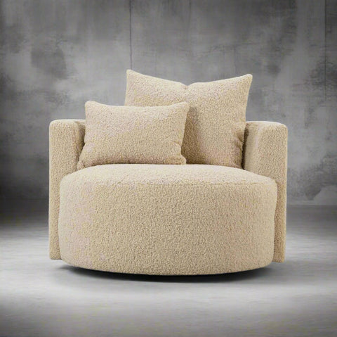 LEANDER SWIVEL CHAIR - Hedi's Furniture