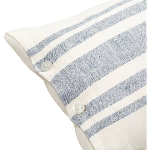 Linen Stripe Buttoned - Hedi's Furniture