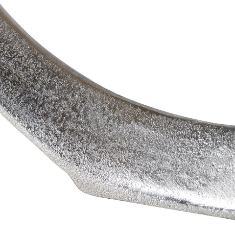 Orbits Ring Sculptures, Nickel, S/2 - Hedi's Furniture