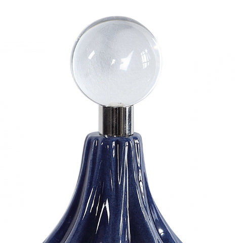 Klara Bottles, Blue, S/2 - Hedi's Furniture